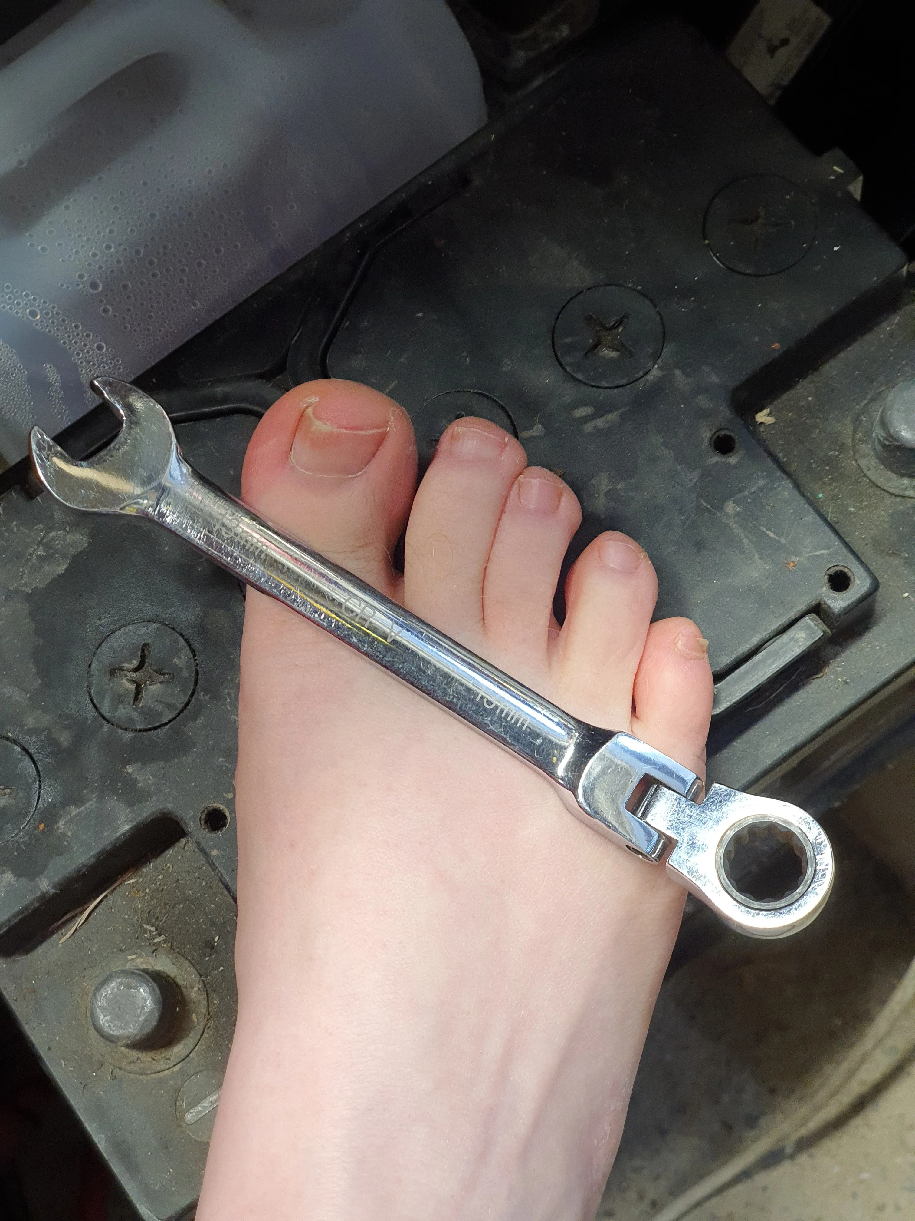 Toes and tools